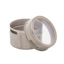 Ver imagem 2 de CJ 4 Porta Temperos Aço Inox c/ Suporte Imantado Lyor