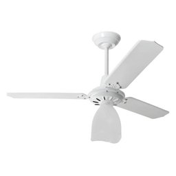 Ventilador de Teto Lumi - Branco com Pás Brancas - Loren Sid - 3