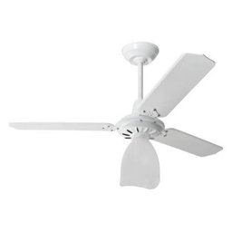 Ventilador de Teto Lumi - Branco com Pás Brancas - Loren Sid - 1