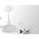Ver imagem 2 de Ventilador de Teto Gemini M40 127V Branco com Grade Branca - Lorensid