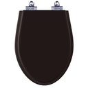Ver imagem 1 de Assento Sanitário Laqueado Soft Close Absolute Preto para Vaso Ideal Standard