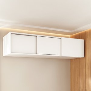 Ponte Canto Linear Modular 2 Portas de Correr Jade Cabecasa Madeiramadeira