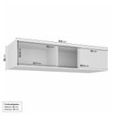 Ver imagem 3 de Ponte Canto Linear Modular 2 Portas de Correr Jade CabeCasa MadeiraOriginals