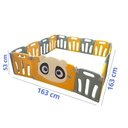 Ver imagem 6 de Cercadinho Cercado Chiqueirinho Bebê Infantil 163 Cm Importway