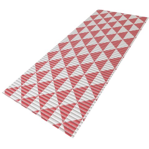Tapete Passadeira Cozinha Antiderrapante 2m X 45cm Estamp.05