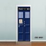 Adesivo De Porta Doctor Who Tardis - 1