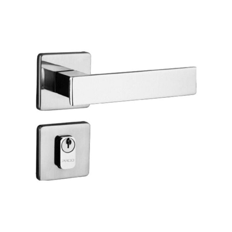 Fechadura para Banheiro Quadra 701-80B Cromado - Pado 000000000054018784