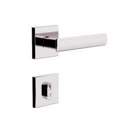 FECHADURA EXTERNA MAÇANETA QUADRADA CROMADA 3F 740E/117 - 1