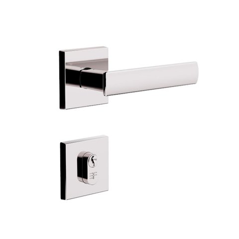 FECHADURA EXTERNA MAÇANETA QUADRADA CROMADA 3F 740E/117