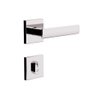 FECHADURA EXTERNA MAÇANETA QUADRADA CROMADA 3F 740E/117 - 1