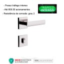 Ver imagem 3 de FECHADURA EXTERNA MAÇANETA QUADRADA CROMADA 3F 740E/117