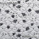 Ver imagem 3 de Conjunto: Bau Suede Preto +colchão Herval Black Espuma Ortopedica D60 Casal 138x188x60