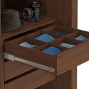 Ver imagem 5 de Guarda Roupa Casal 2 Portas de Correr com Espelho Imperio 272 cm Jacaranda Off White Zanz