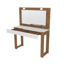 Ver imagem 2 de Gabinete Toucador Camarim Aventura Cinamomo Branco Fosco