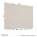 Ver imagem 3 de Painel Liso para TV até 86 Polegadas Planejado 320x250cm Aruá CabeCasa MadeiraOriginals Off White