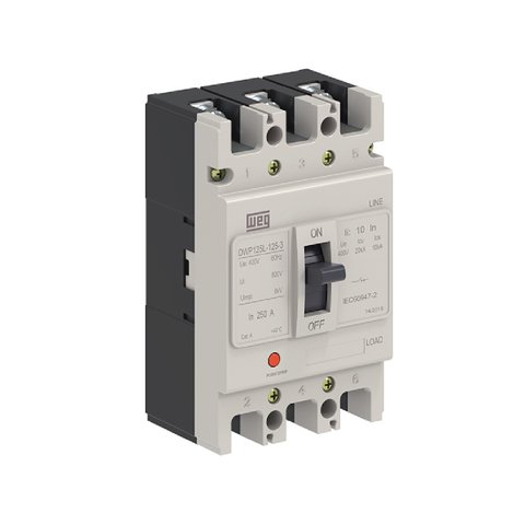 Disjuntor Caixa Moldada DWP Tripolar 100A 20Ka 400V 60Hz Weg