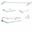 Ver imagem 4 de Acessórios para banheiro 1 Kit Luxo Slim 5 peças
