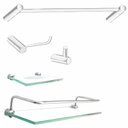 Ver imagem 1 de Acessórios para banheiro 1 Kit Luxo Slim 5 peças