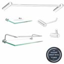 Ver imagem 3 de Acessórios para banheiro 1 Kit Luxo Slim 5 peças