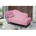Ver imagem 2 de Recamier Divã Dubai 140 Cm Braço Direito Rosa