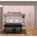 Ver imagem 1 de Guarda Roupa Dormitório Modulado Alpes Casal 1,58 m Queen - Roupeiro Luciane M02:Rosa