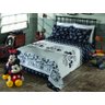 Kit colcha Piquet casal queen 2,40mt x 2,50mt Mickey e Minnie Dohler - 1