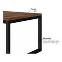 Ver imagem 4 de Mesinha de Centro Bolt em Madeira e Metal – Durabilidade, Estilo Industrial e Design Sofisticado