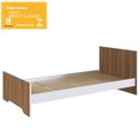 Ver imagem 5 de Berço Mini Cama 3 em 1 La003 Nogal Manchester Branco Comm