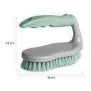 Ver imagem 2 de Escova de Lavar Roupa Faxina Limpeza Com Pegador Verde Plasvale