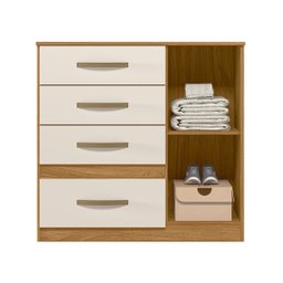 Comoda Sapateira 4 Gav Venus Moval Freijó Off White - 3