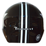 Capacete Esportivo Profissional Traxart - Preto Star M (32-35) - 3