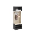 Ver imagem 3 de Guarda-Roupas Modulado 2 Gavetas c/suportes Linha FREE - BE Mobiliário Espresso