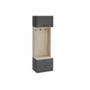 Ver imagem 2 de Guarda-Roupas Modulado 2 Gavetas c/suportes Linha FREE - BE Mobiliário Espresso