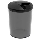 Ver imagem 2 de Kit 12 Farinheiras Porta Farofa Temperos Fumê com Tampa 400ml Crippa