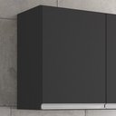 Ver imagem 5 de Armário Cozinha Aéreo 81cm com 2 Portas Leticia Preto A01 - D’Rossi