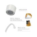 Ver imagem 2 de Torneira Eletrica B Alta Balcao 220v 4400w Branca Rose Gold