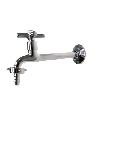 Torneira Pia/tanque Metal 1158 20cm C/bico Cromado Metal 1/4 Volta Casagrande Mundial - 4