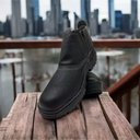 Ver imagem 6 de Botina de Segurança Bota Couro Bico de Ferro - Preto - 45 Br