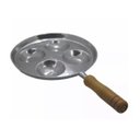 Ver imagem 1 de Frigideira de Ovo em Alumínio Batido Frita 4 Ovos de Uma Vez