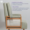 Ver imagem 5 de Poltrona de Amamentação Pés Madeira Mila