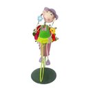 Ver imagem 4 de Kit 3 Casais de Bonecos Bicicleta Enfeitar Decorar Jardim