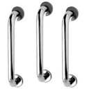 Ver imagem 1 de Alça de Apoio 30cm Barra Inox Kit 3 Unidades Idoso Cadeirante Acessibilidade Suporte Banheiro Box Es