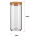 Ver imagem 7 de Kit 4 Potes Vidro Porta Mantimentos Herméticos Electrolux