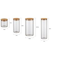 Kit 4 Potes Vidro Porta Mantimentos Herméticos Electrolux - 10
