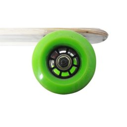 Long Board Skate Abec Rolamento Shape Rodas Verdes (skt-10) - 2