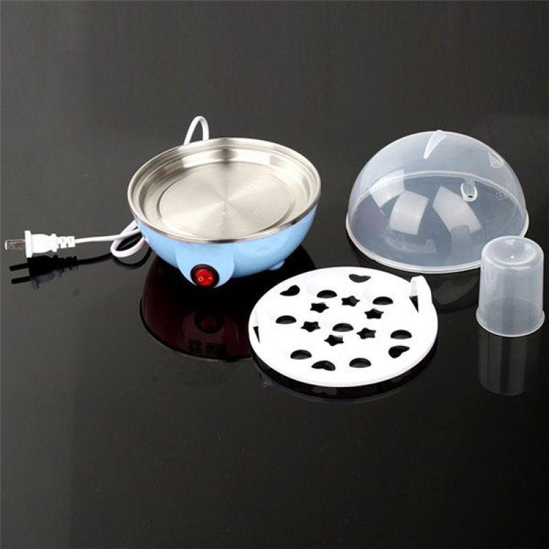 Cozedor Eletrico Vapor Cozinhar Ovos Egg Cooker 110v Azul (888476) - 3