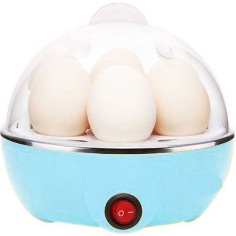 Cozedor Eletrico Vapor Cozinhar Ovos Egg Cooker 110v Azul (888476) - 1