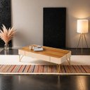Ver imagem 5 de Mesa de Centro Miami Orgânica 132x31 Cinamomo Off White - Edecasamoveis