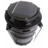 Lampiao Solar de LED Luminaria Lanterna com Usb Bateria Recarregavel Portátil Preto (Bsl-2030-7/9314 - 2