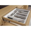 Ver mais imagens de Balcão de Cozinha Simone Mendes P/ Pia S/ Tampo C/ 2 Portas 120cm Carvalho/cinza - Nesher